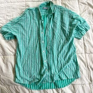 Marc Daniels Button-Up T-Shirt